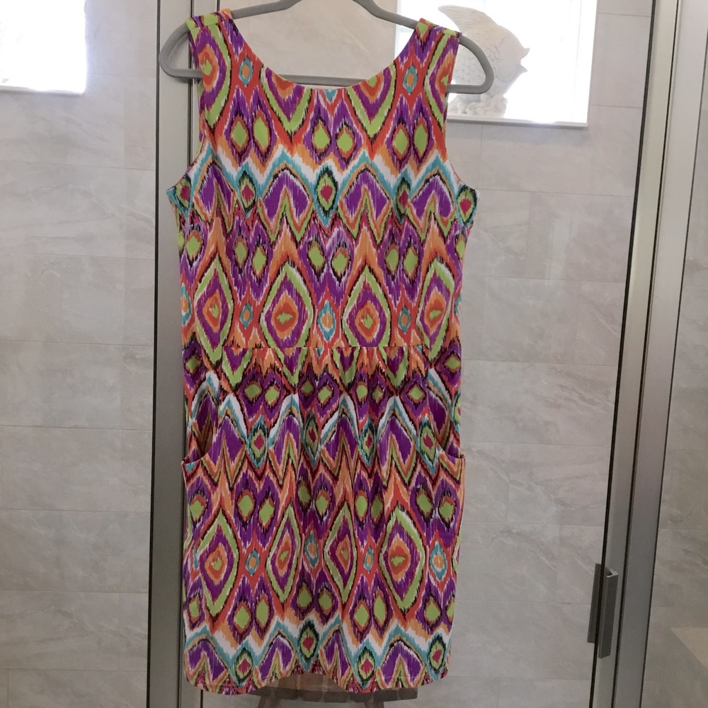 Jude Connally short sleeved dress with pockets